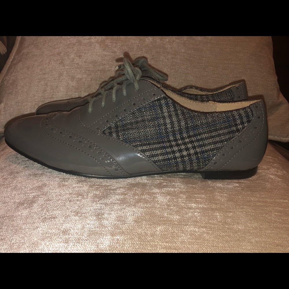 Tweed Gray Loafers